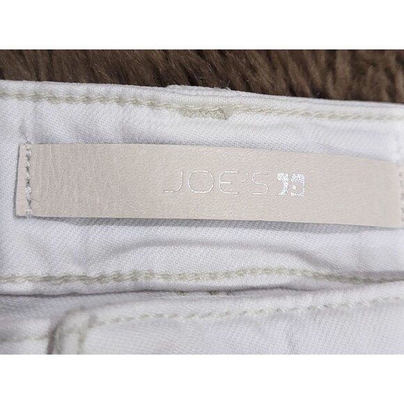 Joe’s Jeans Women’s Easy High Water Pennie White Sz 29 ( act 33X29) Straight Leg - Picture 3 of 8